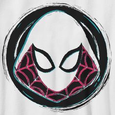 a spiderman t - shirt with an abstract design