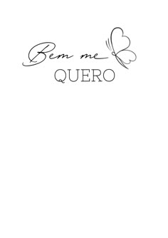 a black and white photo with the words ben me quero written in cursive writing