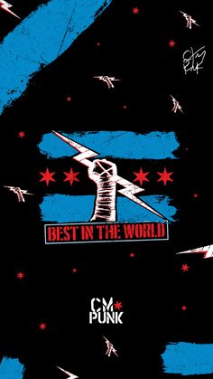 the cover art for best in the world, with stars and rockets flying over it