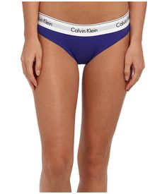 Calvin Klein Underwear Modern Cotton Bikini Stretch Briefs With Logo Waistband, Cotton Briefs With Logo Waistband, Cotton Sports Briefs, Sporty Fitted Bottoms With Logo Print, Solid Sports Bottoms With Logo Waistband, Solid Seamless Cotton Swimwear, Sporty Stretch Bottoms With Logo Print, Sporty Look, Womens Calvin Klein