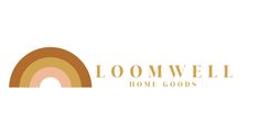 the logo for loomwell home goods, which is designed by graphic design studio