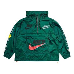 Nike x Cactus Plant Flea Market Anorak 'Teal' CI5373-340 (Men's/Zipper/Crossover/Gift to Boyfriend) Nike X Cactus Plant, North Face Steep Tech, Cactus Plant Flea Market, Limited Edition Sneakers, Cactus Plant, Suits And Jackets, Mens Fashion Casual Outfits, Black Men Fashion, Apparel Design