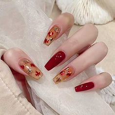 【Service Guarantee】If you have any questions about this coffin fake nails with fall design, please feel free to contact us by Email. In case of transportation damage or quality problems, REPLACEMENT guarantee is provided.
【Eco-Friendly】Our long press on nails are made of environmentally friendly ABS resin material, which is non-toxic, tasteless and environmentally friendly.
【Package Contents】24 PCS Press on Nails & A Nail File & Jelly Glue Stickers.(Durability of jelly glue is NOT as good as liquid glue, but it makes fake nails REUSABLE. Please use suitable glue according to different scenes)
【Easy to Apply】Instead of spend lots time and money at nail salon, you can change you nails style in 15 minutes anytime and anywhere. Early Fall Nails, Festive Holiday Nails, Usa Business, Fall Nail Art Designs, Holiday Nail, Holiday Nail Art, Thanksgiving Nails, Nails Medium, Fall Nail Art