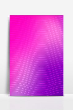 an abstract pink and purple background with wavy lines on the bottom, in front of a white wall