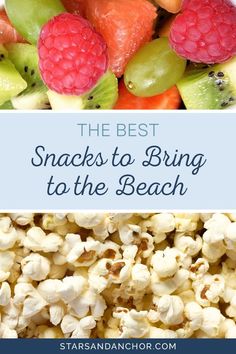 the best snacks to bring to the beach