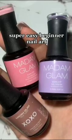 Beginner Nail Designs, Do It Yourself Nails, Nail Tutorial Videos, Nail Art Diy Easy, April Nails, Diy Acrylic Nails, Nail Art For Beginners, Gel Nails Diy