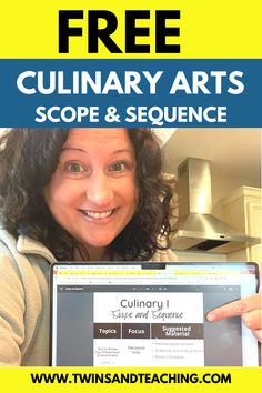 free culinary arts curriculum Culinary Books, Fcs Classroom, School Planning, Scope And Sequence, Cooking In The Classroom, Homeschool Middle School, Pacing Guide, Meet The Teacher Template, Culinary Classes