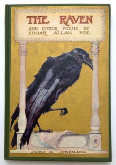 the raven and other poems by edgar r allen, illustrated by john rea neilel