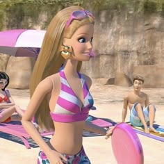 Barbie In The Dreamhouse, Barbie In The Dream House, Barbie Sims, Barbie Swimsuit, Barbie Nostalgia, Barbie Hairstyle, Man Doll, Barbie Pictures