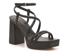 Marc Fisher Godea Sandal Square Heels Sandals, Black Prom Shoes, Heels Platform Pumps, Retro Heels, Prom Inspo, Dr Shoes, Black Clogs, Women Platform Sandals, Black Chunky Heels