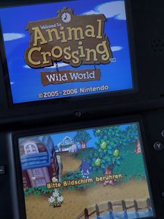 an animal crossing game on the nintendo wii