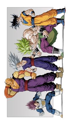 the three main characters from dragon ball