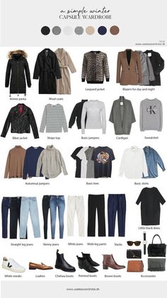 The 10 Best Capsule Wardrobes for Winter » Lady Decluttered Ultimate Capsule Wardrobe, Capsule Wardrobe Women, Capsule Wardrobe Work, Capsule Wardrobe Outfits, Fashion Capsule Wardrobe, Travel Capsule Wardrobe, Winter Capsule, Minimalist Capsule Wardrobe, Thrifted Outfits