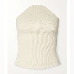 Brand New Beauty Calendar, Rib Knit Top, Ribbed Knit Top, Ivory Color, Women Collection, Fashion Inspo Outfits, Dress To Impress, Luxury Design, Knit Top