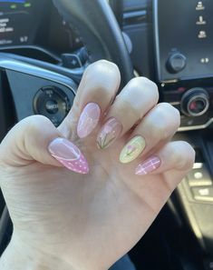 Funky Summer Nails 2024, Funky Nails Inspo Summer, Erika Titus Nails, Y2k Tiktok, Tulip Nails, Outfits Asian, Viral Aesthetic, Chanel Lipstick, Vintage Ootd