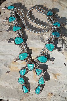 Vintage Native American Jewelry Squash Blossom Jewelry, Navajo Turquoise Jewelry, Turquoise Cross Pendant, Squash Blossoms, Turquoise Squash Blossom, Vintage Native American Jewelry