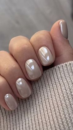 Trendy Short Nails, Short Summer Nails, Nails Shape, Squoval Nails, Short Gel Nails, Cute Simple Nails, Cute Gel Nails, Get Nails