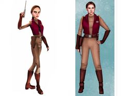 Sims 4 Cc Star Wars Clothing, Sims 4 Cc Star Wars Padme, Star Wars Padme Concept Art, Padme Attack Of The Clones Outfits, Padme Amidala Costume, Padme Battle Of Geonosis, Star Wars Obi Wan, Padme Amidala