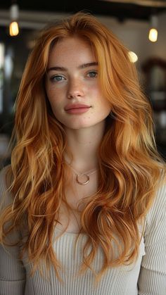 Auburn Balayage, Rambut Brunette, Honey Brown Hair, Hot Hair Colors, Copper Hair Color, Long Red Hair, Classic Hairstyles, Curly Hair Women, Auburn Hair