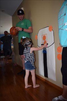 Basketball Theme Birthday Party Free Printables, Basketball Party Table Ideas, Basketball Themed 2nd Birthday, And 1 Basketball Birthday Party, Basketball Party Activities, Basketball Theme Birthday Party Games, Diy Basketball Birthday Decorations, Basketball Birthday Party Ideas Diy, Basketball Birthday Games