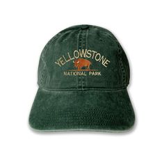 PRICES MAY VARY. 100 % Cotton. One size fits most with an adjustable buckle strap closure. Adult / Unisex Thick ,Soft , and light material. Very nice quality built hats with quality embroidery work. USmania Yellowstone National Park Embroidered Cap hat baseball hat Affordable Casual Outdoor Snapback Hat, Cool Hats Baseball, Todeo Hats, Olive Green Yankees Hat, Green Hats Women, Mountain Bachelorette Party Hats, Llbean Hats, Vintage Fitted Hats, Summer Baseball Cap