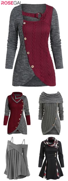 Rosegal women sweater winter must have women fashion outfit ideas #Rosegal #sweater Sweater Outfits Women, Outfits Women Winter, Sweaters For Women Winter, Women Winter Fashion, Gothic Coat, Winter Sweater Outfits, Fashion Outfit Ideas, Casual Knitwear, Sweaters And Cardigans