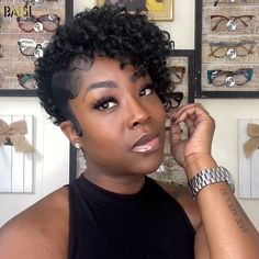 BAISI 100% Human Curly Hair Topper – BAISI HAIR Short Crochet Braid Styles, Short Crochet Braids, Hot Hairstyles, Short Cut Wigs, Short Crochet, Unice Hair, Wig Shop, Double Drawn Hair, Natural Hair Cuts