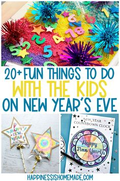 the new year's eve is here and it has fun things to do with the kids