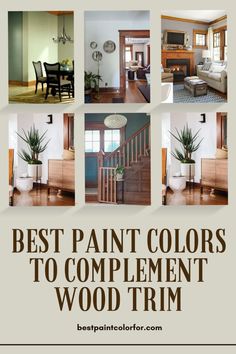 Finding the perfect paint color to complement wood trim can transform your space, offering either striking contrast or seamless harmony. Whether you want to highlight the natural beauty of your trim or let it subtly blend into the background, the right choice of paint is critical to achieving your desired aesthetic. Paint Colors That Look Good With Wood Trim, Inside Whole House Paint Colors, Modern House With Wood Trim, Paint Color To Go With Dark Wood, Paint Colors That Go Well With Wood Trim, Paint Colors For Home With Wood Trim, Painted Wood Trim Ideas, 1910 Interior Paint Colors, Paint Colors To Match Wood Trim