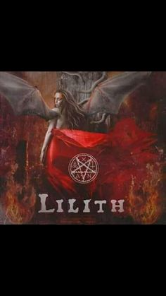 an angel with wings and the words,'luth'on it in front of a