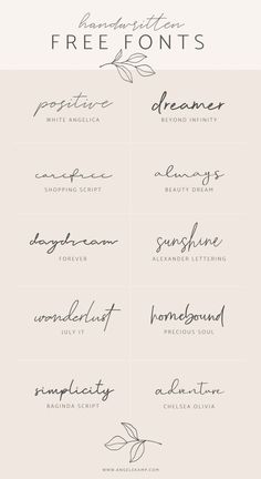 Different Types Of Handwriting, Handwritten Free Fonts, Types Of Handwriting, Tato Lengan Bawah, Wörter Tattoos, Font Tato, Alfabet Font, Free Handwritten Fonts, Tattoo Fonts Cursive Handwritten Free Fonts, Different Types Of Handwriting, Types Of Handwriting, Calligraphy Signature, Font Tato, Pink Branding, Tato Minimal, Fonts Script