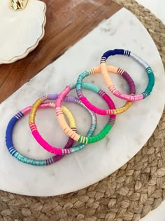 Sashy Bracelets Set – MT Designs PR Clay Beads Set, Clay Bead Bracelet Pack, Clay Bead Bracelet Sets, Clay Bead Bracelet Kit Amazon, Clay Bead Bracelet Set, Bracelets Aesthetic, Clay Bead Bracelets, Aesthetic Accessories, Bracelet Inspo