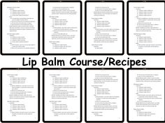 💄 Pamper your lips with our Printable Organic Lip Balm Recipe! 🌿✨ Perfect for DIY beauty enthusiasts and natural skincare lovers, this detailed recipe guides you through creating your own nourishing, organic lip balm. Our Printable Organic Lip Balm Recipe offers a simple and effective formula, allowing you to craft luxurious and hydrating lip balms right at home. 🌟 Features: - High-quality digital print with a clean and attractive design - Detailed recipe for making organic lip balm using natural ingredients - Step-by-step instructions and tips for successful lip balm creation - Available as an instant digital download for quick and easy access - Suitable for beginners and experienced DIYers alike 🌿 Why Choose Our Printable Organic Lip Balm Recipe: - Professionally designed with attent Organic Lip Balm Recipe, Lip Balm Recipe, Recipe Printable, Diy Lip Balm Recipes, Balm Recipe, Personalized Lip Balm, Handmade Lip Balm, Lip Balm Recipes, Natural Beauty Recipes