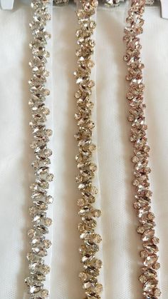 Rhinestone Crystal Lace Trim For Bridal Accessories Wedding Dress Sash Belt Headband Straps Costume Fitted Rhinestone Sashes For Party, Party Fitted Sashes With Rhinestones, Silver Rhinestone Sashes For Party, Silver Rhinestone Party Sashes, Dress Sash Belt, Wedding Dress Sash Belt, Lily Bracelet, Lace Fancy, Crystal Lace