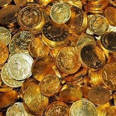 many different types of gold coins