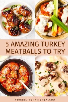 the top 5 amazing turkey meatballs to try