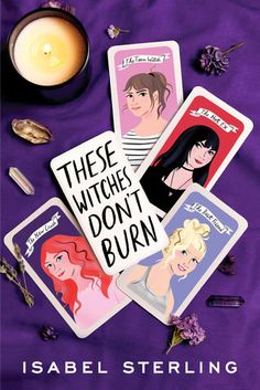 the cover of these witches don't burn by izabel steeling