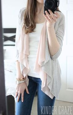 You Only Need 10 Neutral Staples to Create an Endless Wardrobe Casual Outfits For Girls, Stitch Fit, Stitch Fix Outfits, Cute Spring Outfits, Stitch Fix Stylist, Drape Cardigan, Cute Spring, Clothing Stores, Raleigh Nc