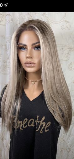 Ash Blonde Hair Balayage, Ashy Blonde Hair, Beige Blonde Hair, Ash Blonde Hair Colour, Silver Blonde Hair, Cool Blonde Hair, Ash Blonde Hair, Blonde Hair Shades, Light Hair Color