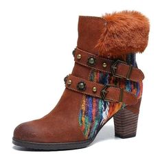 Sián Shop Boots Online, Brown Suede Boots, Spike Heels, Elegant Shoes, Ali Express, Leather High Heels, Leather Shoes Woman