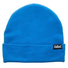 Keep your head warm while looking fashionably cool with this officially licensed Fallout 4 beanie! Comfy 100% Acrylic beanie features Vault-Tec's blue and yellow jumpsuit colors. The text "Vault-Tec" is printed around the cuff with the vault numbers 111 printed on the front. Vault 111, Vault Tec, Yellow Jumpsuit, Fallout 4, The Vault, Blue And Yellow, Knit Hat, Fallout, Knit Beanie