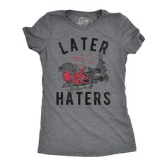 SEE YA NEXT YEAR HATERS! Get into the holiday spirit and add a unique twist to your festive attire in a Crazy Dog T Shirt! We have all your Xmas gift buying needs from Christmas patterned socks, cozy Xmas hoodies, and punny Christmas tees or if simply love holiday cheer, our funny Christmas mugs are perfect for celebrating at your Holiday Office Party and make the perfect secret Santa or White Elephant presents! At Crazy Dog T Shirt, sarcasm is our first language so we made all of our funny tees Sarcastic Shirts Funny, Funny Shirts Women, See Ya, Funny Xmas, Novelty Clothing, Sarcastic Shirts, Funny Graphic Tees, Crazy Dog, Xmas Party