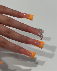 Gold Acrylic Nails, Punk Nails, Duck Nails, Ombre Acrylic Nails, Colored Acrylic Nails, Girly Acrylic Nails, Work Nails, French Acrylic Nails