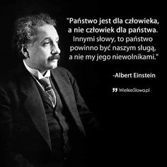 albert einstein quote on black and white photograph with photo in the middle, text below