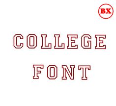 College Varsity Embrilliance Embroidery Font