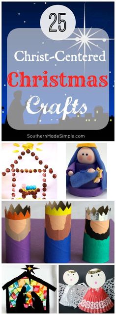 25 christmas crafts for kids to make