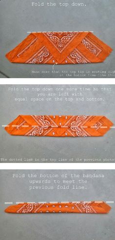 Bandana Folding, Helmet Hair, Bandana Styles, Retro Pin Up, How To Fold, Bandana Hairstyles, Hair Dos, Headband Hairstyles, Scarf Hairstyles