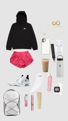 Comfy School Outfits, Preppy Outfits For School, Simple Outfits For School, School Fit, Lululemon Outfits, Preppy Summer Outfits, Casual Preppy Outfits, Looks Party, Trendy Outfits For Teens