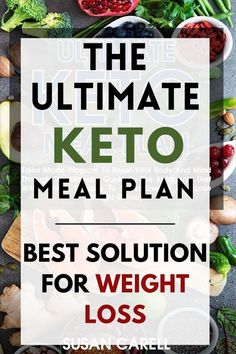 The Ultimate Keto Meal plan Best Solution for weight Loss... Vegetarian Keto Recipes, Keto Everything, Diet For Beginners Meal Plan, The Ultimate Keto Meal Plan, Keto Diet List, Easy Keto Diet, Meal Plan Keto, Keto Diet Foods