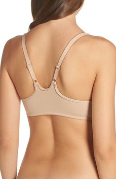 If there is a bra for summer, this is it. Supplex® nylon wicks moisture away from the body, keeping you cool and dry. The style is seamless and unpadded; perfect under body-conscious fabrics. Strap width increases with larger sizes Sheer net insert lets air flow Underwire for lift and support Front closure 87% Supplex® nylon, 13% spandex Hand wash warm, line dry Imported Lingerie Stretch T-back Bra With Removable Pads, Seamless Stretch T-back Sports Bra, Full Coverage Shaping Sports Bra With Seamless Construction, Full Coverage Shaping Seamless Sports Bra, Stretch Push-up Nursing Bra With Seamless Construction, Stretch Seamless Push-up Nursing Bra, Stretch Seamless Nursing Bra Push-up, Light Support Stretch Push-up Sports Bra, Supportive Seamless Push-up Bra